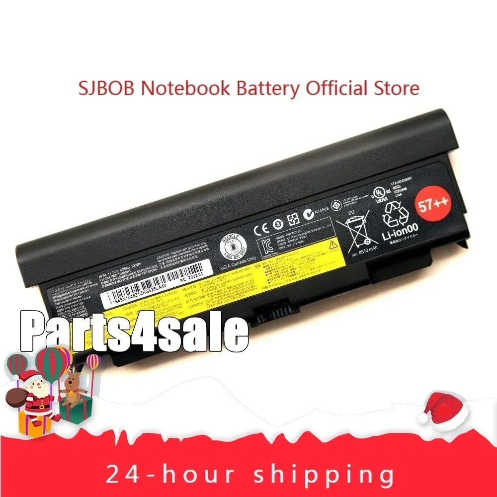 

2025 New 57++ 45N1152 Battery for Lenovo ThinkPad L440 L540 T440p T540p W540 Laptop battery
