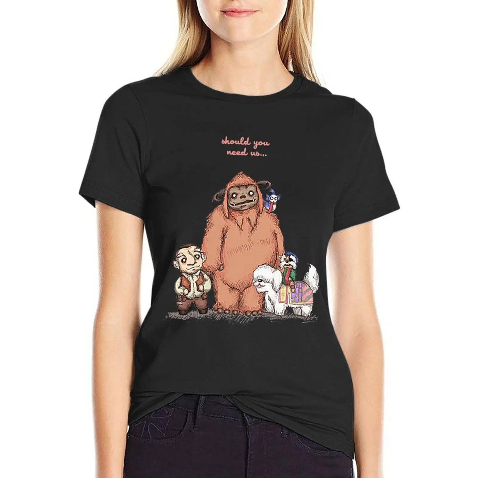 

Should You Need Us T-Shirt plus sizes heavyweights customs new edition summer blouses woman 2025