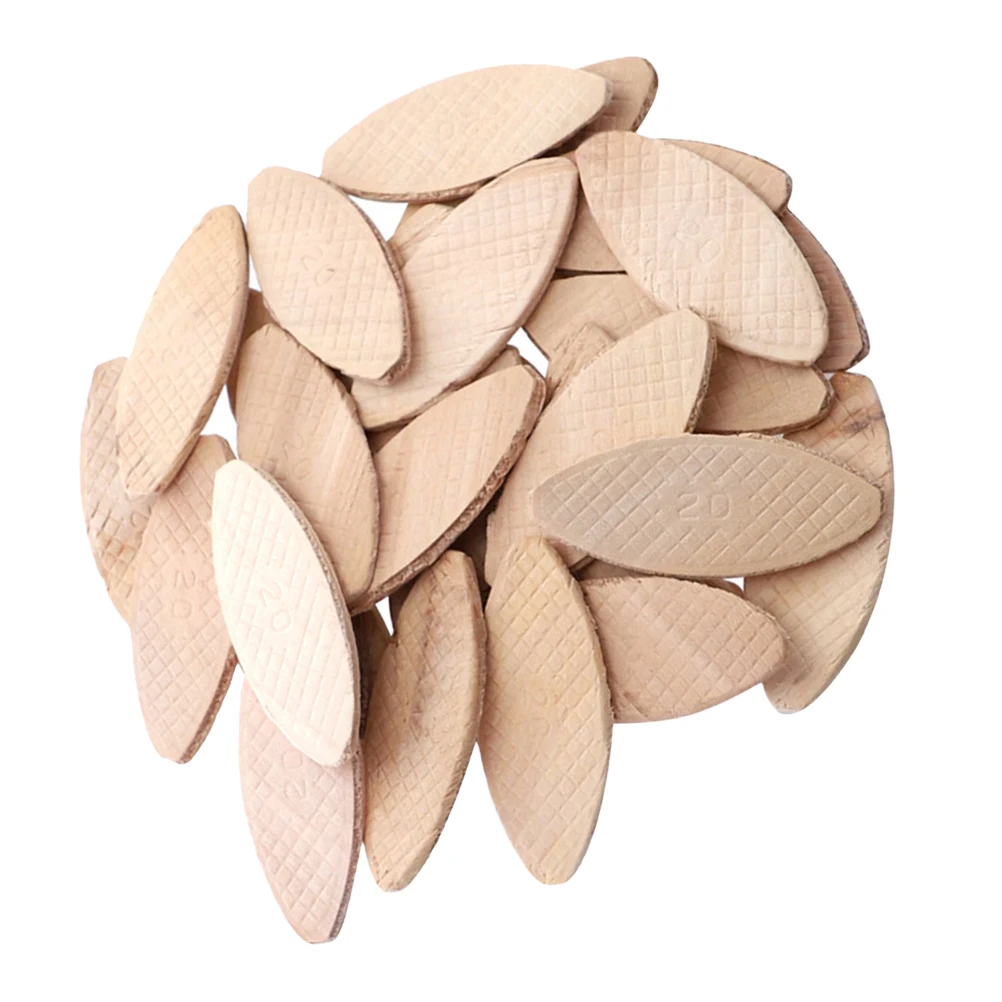 

100pcs Wood Biscuit Joining Biscuit Connection Board For Woodworking Solid Wood Fastening Reinforcement Tool Accessories
