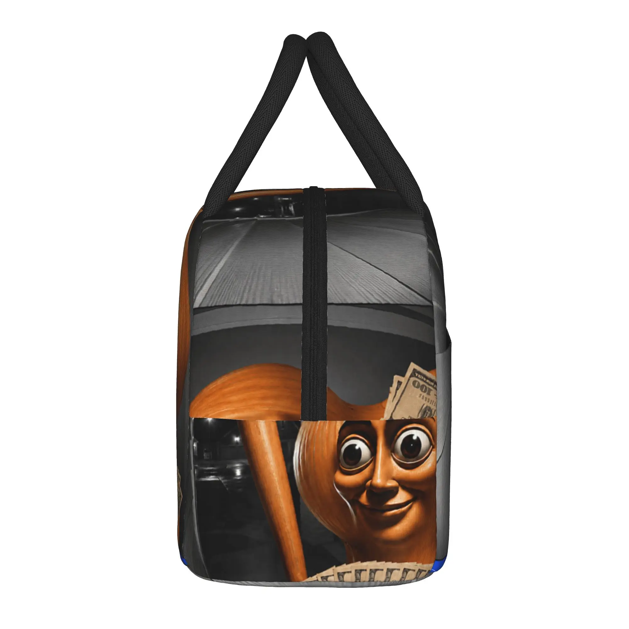 There is Motion at Your Front Door Onion Tung Sahur Lunch Bag Lunch Box Travel Portable Insulated Tote Food Bags For Child