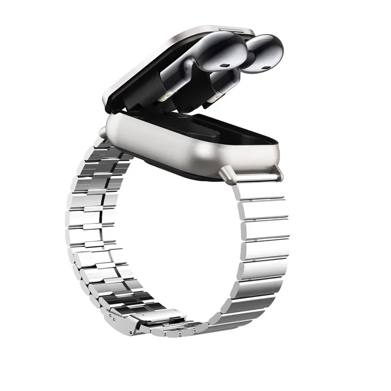 Smart watch Bluetooth headset two-in-one, full-screen touch Bluetooth call sports watch