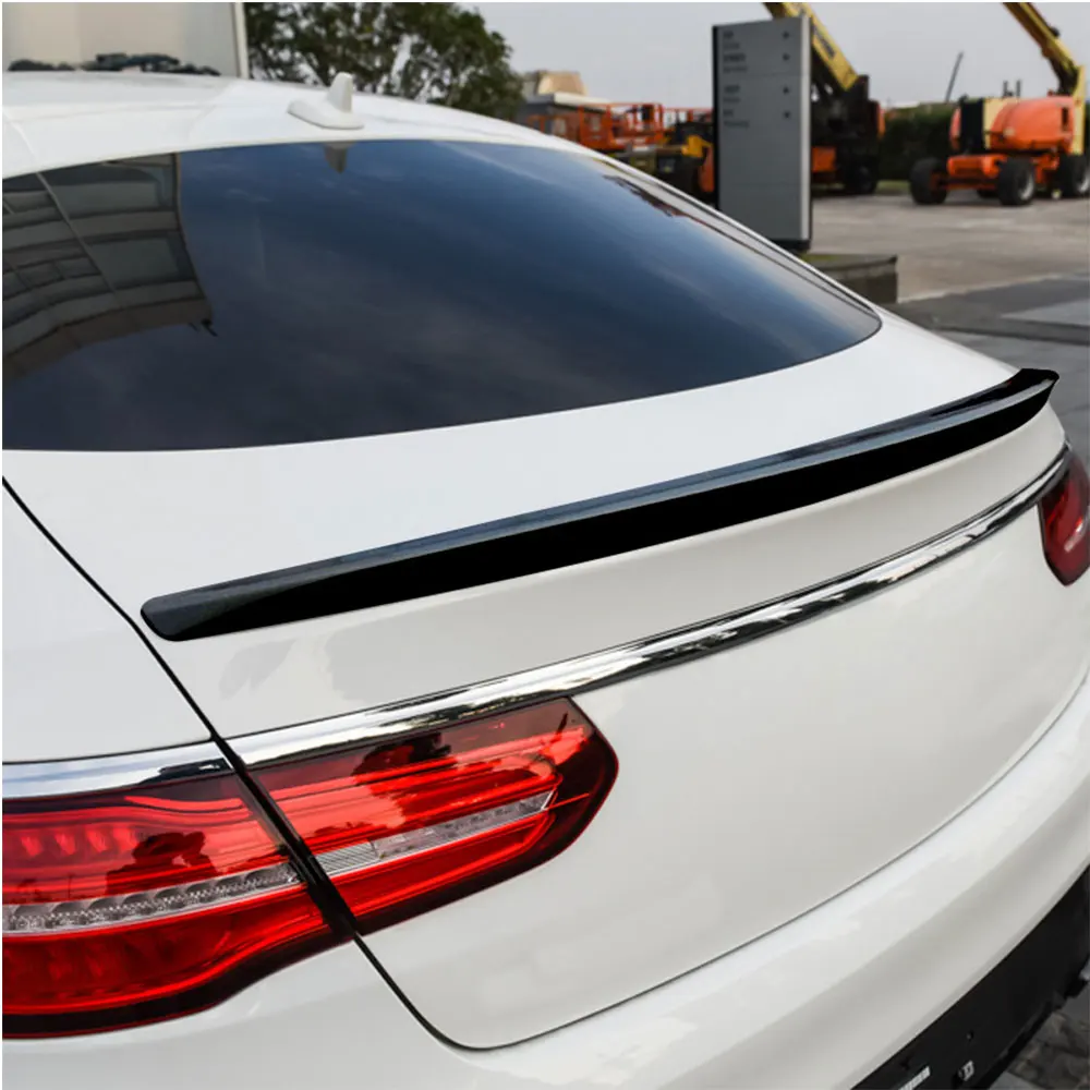 For Mercedes Benz GLE Coupe C292 2015-2019 AMG Top Wing Rear Trunk Lid Spoiler Exterior Modification ABS Plastic Automotive Part