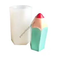 Molde de Silicona en Forma de Lápiz - 7.19 € Molde de Silicona en Forma de Lápiz