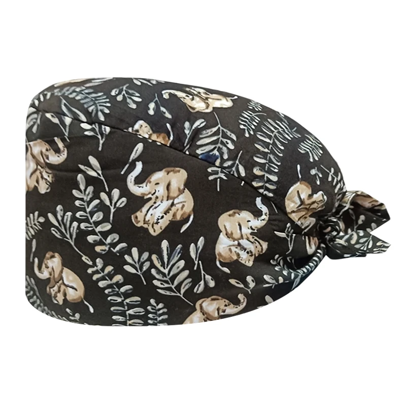 Chapeau de travail avec bandeau anti-transpiration pour hommes et femmes, casquette de gIslande pour documents solides, uniformes d'infirmière, chapeaux d'hôpital