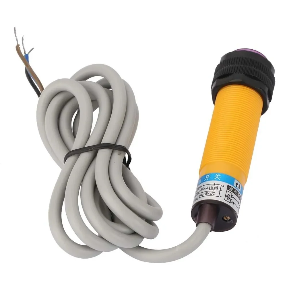 

E3F-DS30C4 Proximity Switch Photoelectric sensor switch NPN PNP DC5-36V 30cm 10cm Detection Range Adjustable E3F-DS30P1/P2/C2/Y1