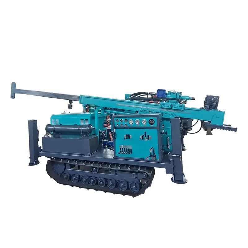 Hydraulic Crawler Mining Core Drilling Machine Core Diamond Core Drilling Rig Mounted Core Rotary Drilling Rig With Drilling Rod