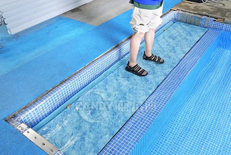 Swimming pool underwater foundation pit cover, improve the water area, fit with the same material, safe load-bearing 150kg