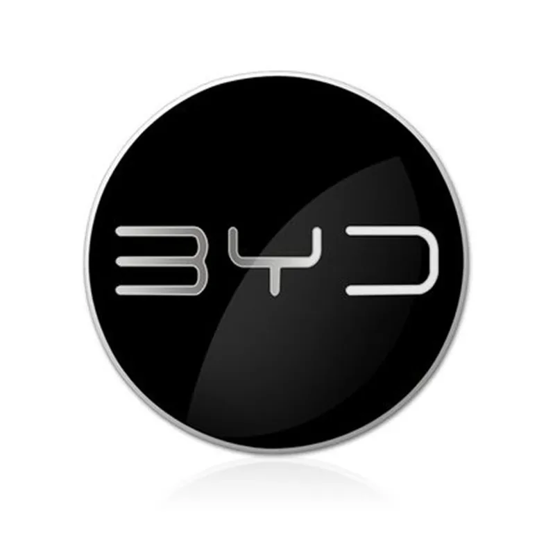 for BYD Yuan Plus Atto 3 Car Logo Steering Wheel Hub Center Cap Sticker Emblem