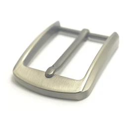 35 mm Zinc Alloy Men's Casual Belt Buckle End Bar Heel Buckle Single Pin Buckle