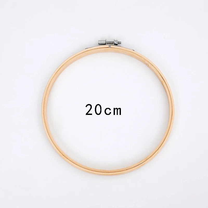 Stickrahmen (Holz), Stickrahmen, Bambus- oder Standardmaterial-Kreis – Detail 5