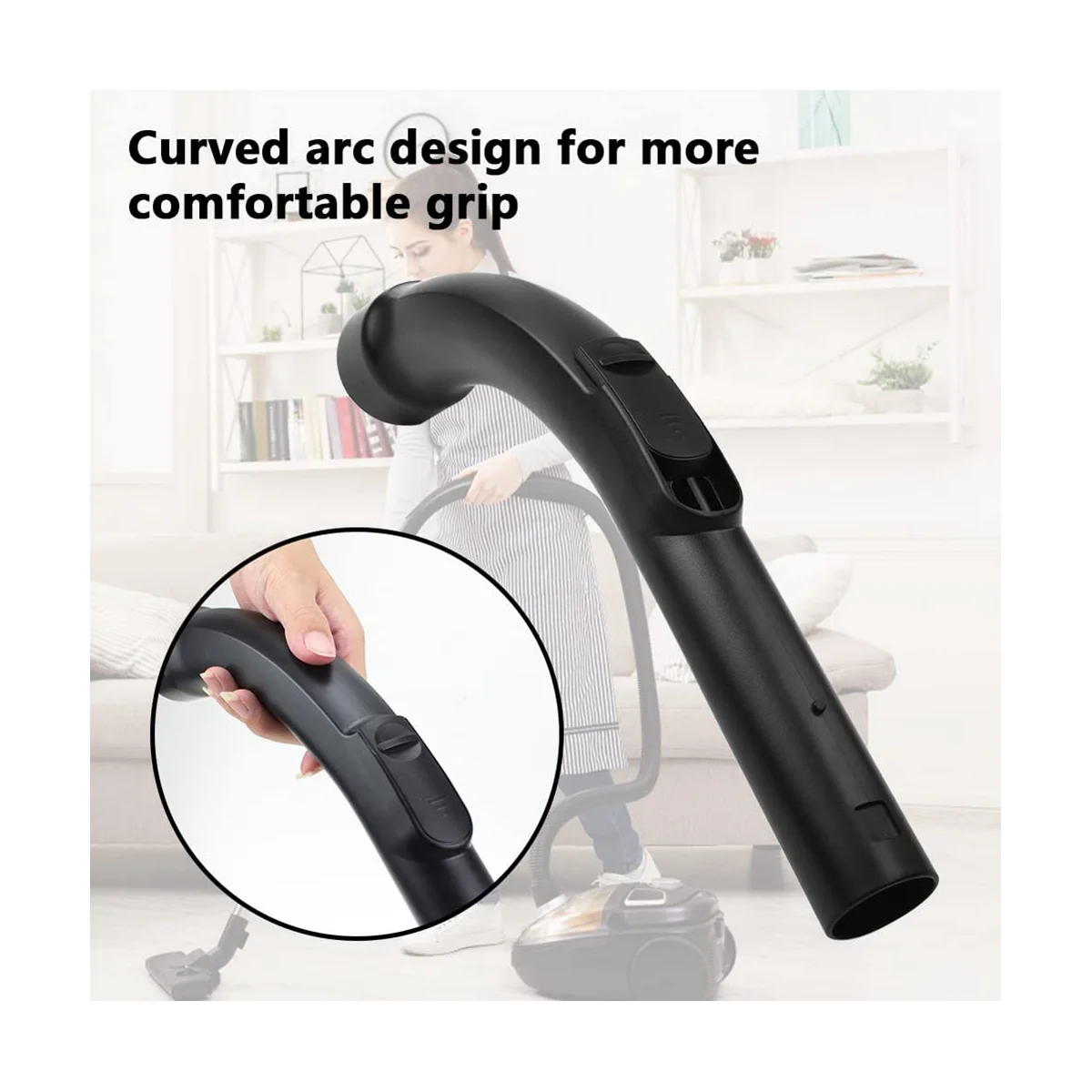 Handle for Miele Vacuum Cleaner Replacement Parts Handle Tube Diameter 35 mm / 47 mm