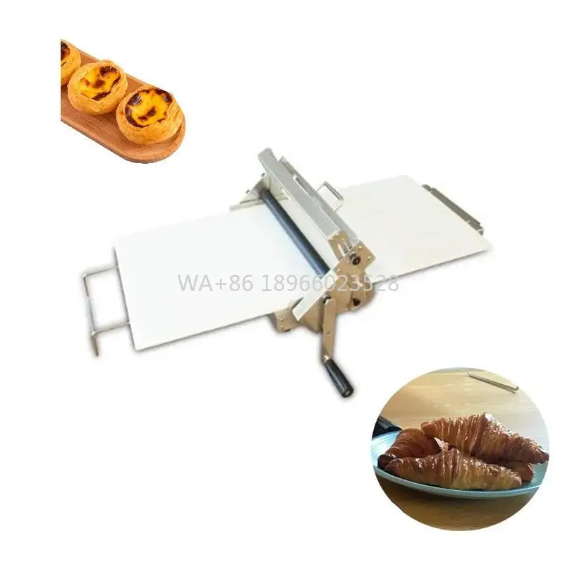 

Пресс для теста, четкие ингредиенты из свежего молока, коммерческий бриош, машина для раскатки теста из нержавеющей стали, прочный Puf