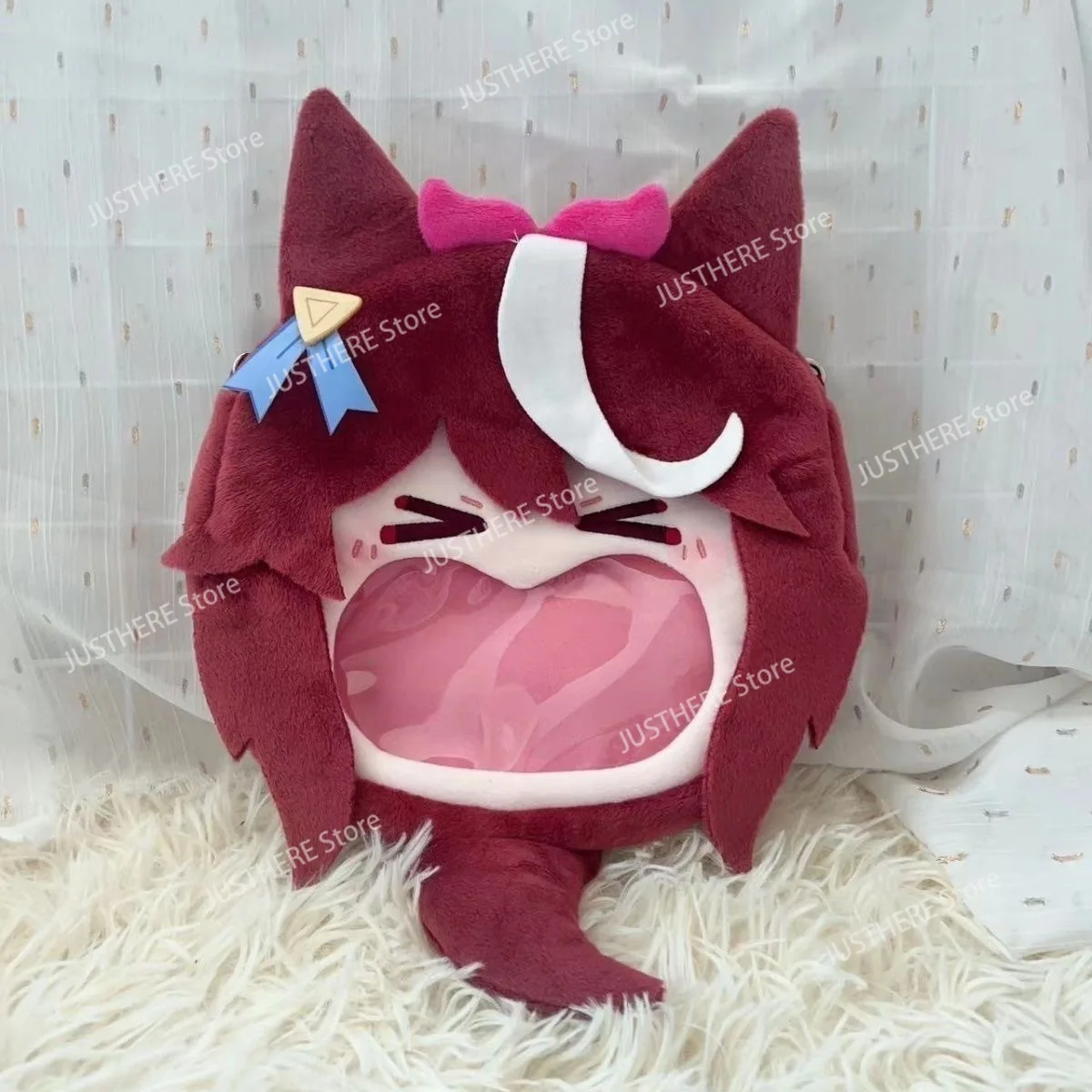 20/35cm Pretty Derby Plush Bag Toys Tokai Teio Uma Musume Stuffed Should Bag Dolls Anime Plushie Bag Birthday Christmas Gifts