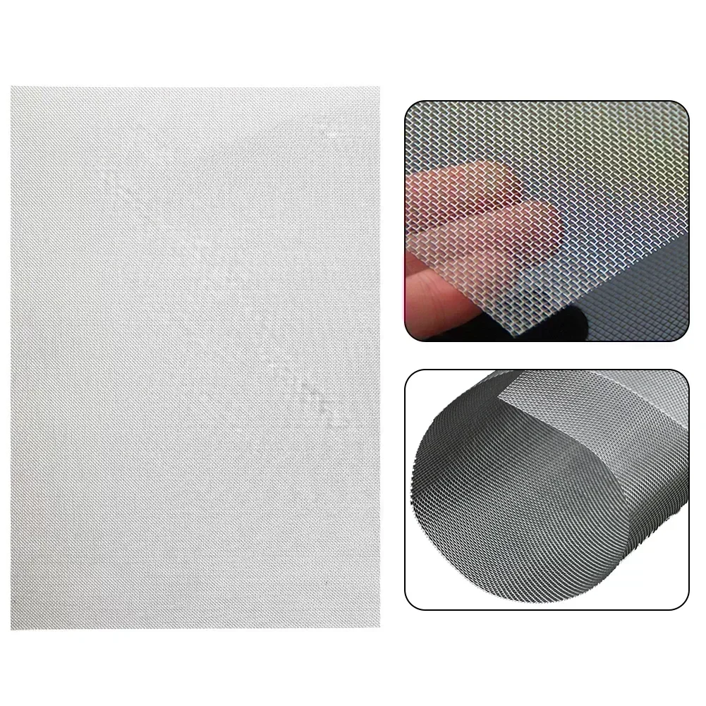 1Pcs Universal Plastic Repair Mesh Patch Car Bumper Steel Net For Plastic Hole Repair Moulding Car Bumper Grille Net