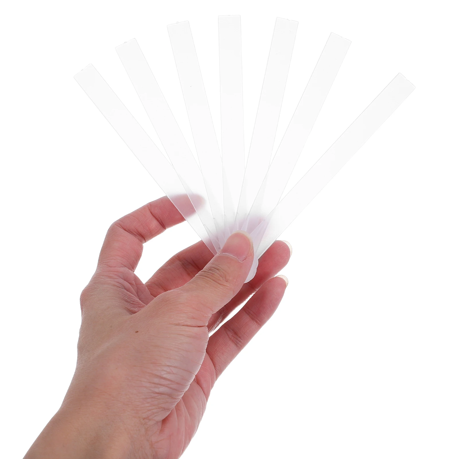 10 Pcs Folding Fan Handle Diy Making Grip Kit Craft Sticks for Plastic Handles