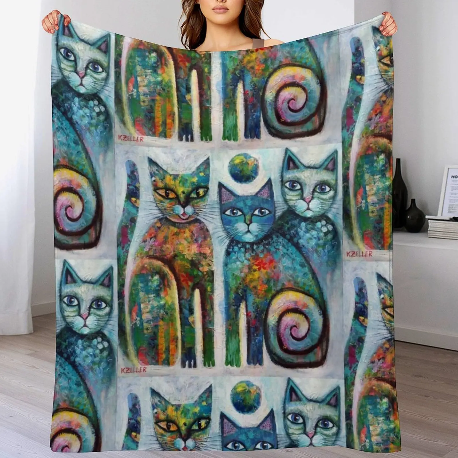 

Three Amigos Throw Blanket Easy Care Comfortable Blanket for Couch