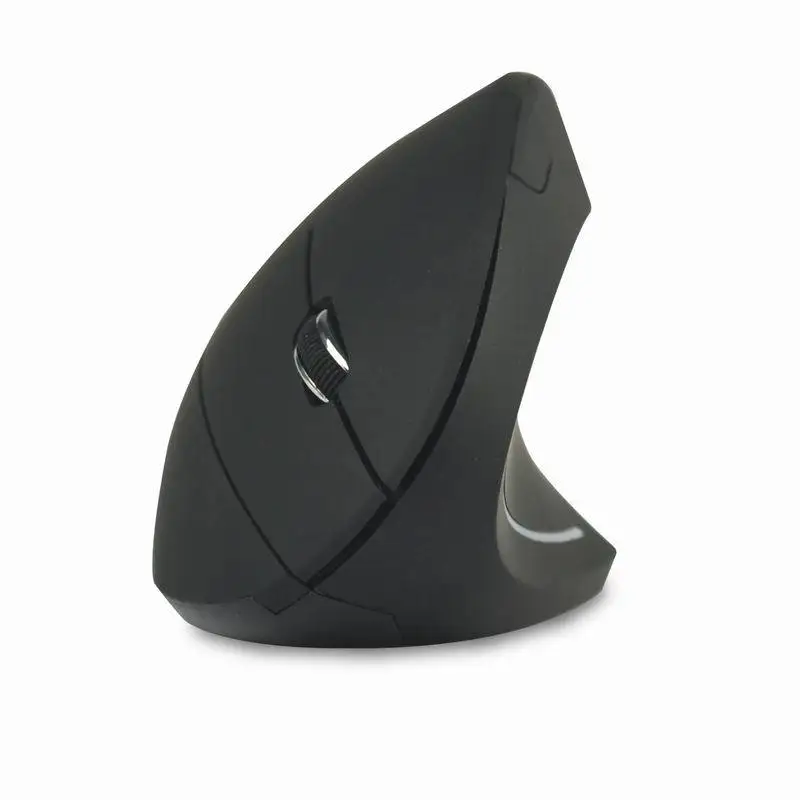 Rato de mão esquerda direita vertical ergonômico sem fio com bluetooth modo duplo mouse computador
