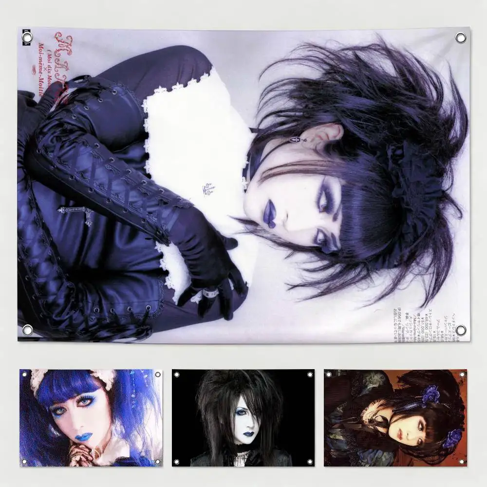 Mana M-Malice Gothic Mizer  Flags for Bedrooms Home Decor Items Outdoor Decors Garage Decoration Flaga