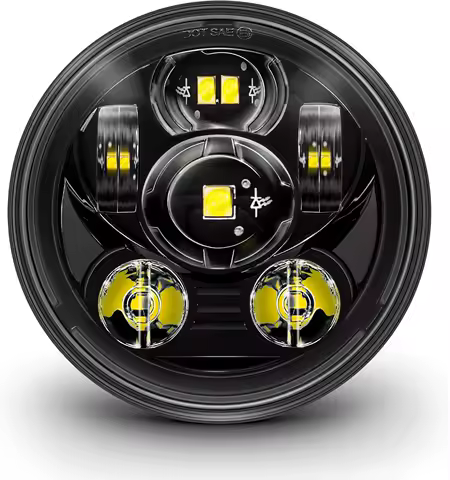 New 5.75" 5 3/4 inch LED Motorcycle Headlight For Harley Sportster 1200 XL1200L Custom XL1200C 883 XL883 883L XL883R 48