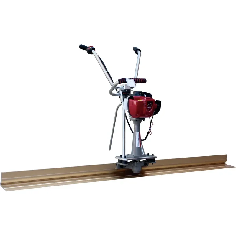 Road Concrete Paving Vibration Leveling Machine 1-6M Robin Loncin Engine Driven Stainless Steel High Efficiency Surface