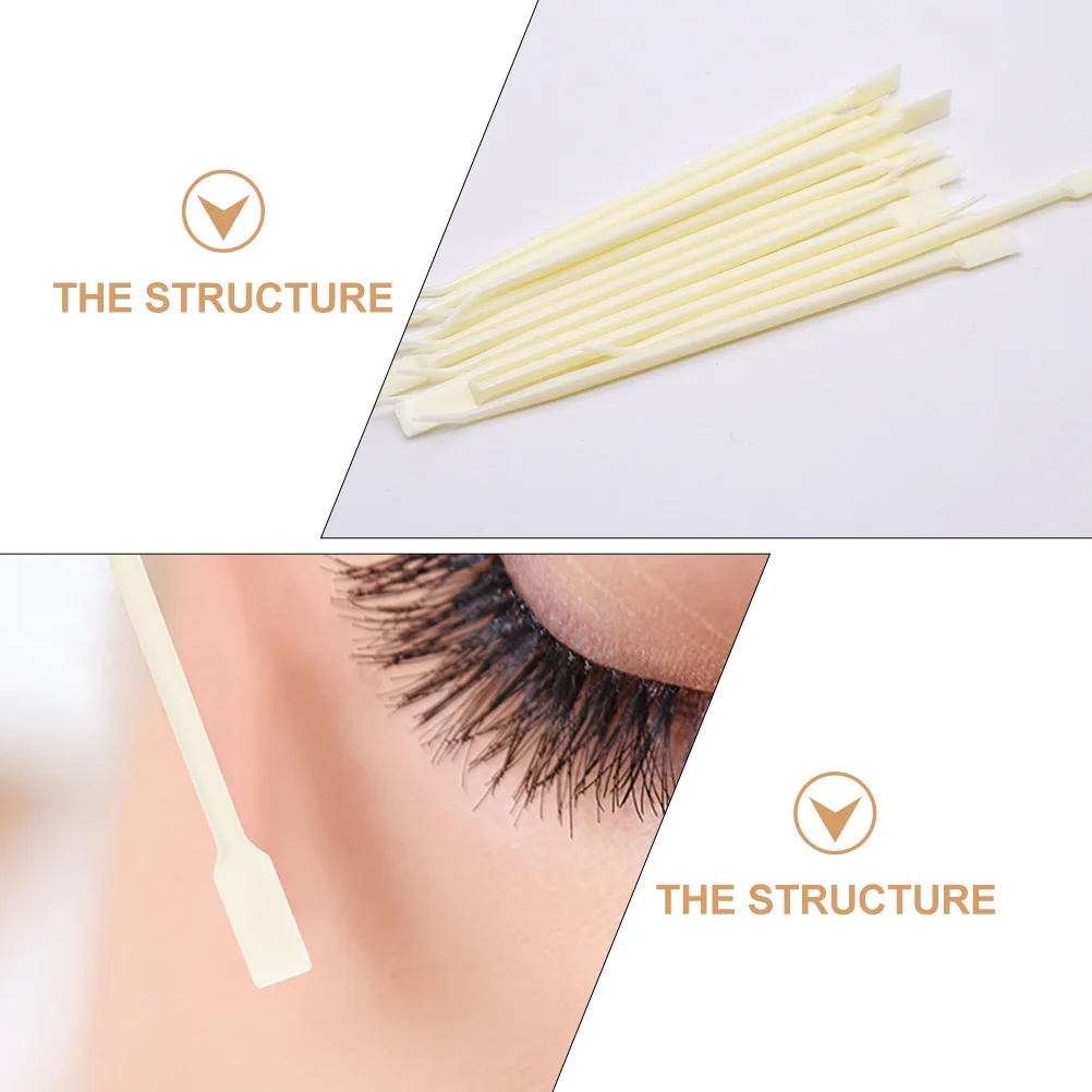 50 قطعة أدوات رفع الرموش متعددة الوظائف لاش رفع العصي خفيفة الوزن لاش رفع الشباك تطعيم تمديد رمش الرعاية