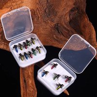 8# Perfect High Carbon Steel Hook Insects Flies Fly Fishing Lures Bait Fish Tackle with Super Sharpened Crank Hook