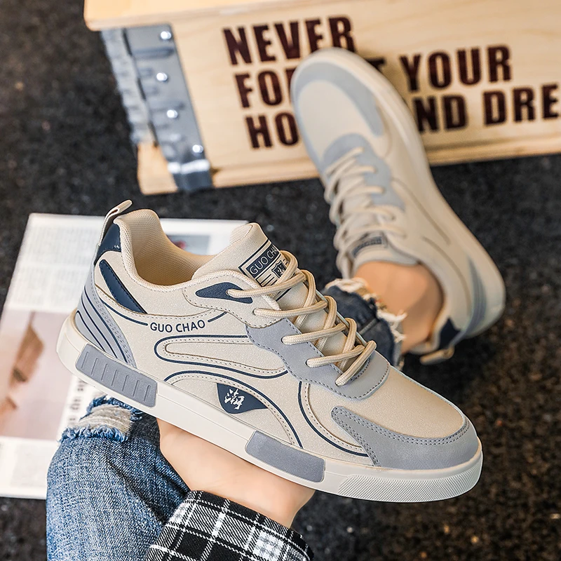 

Мужская повседневная обувь, легкая, модная, универсальная, мужская повседневная обувь, мужская уличная дорожная обувь больших размеров