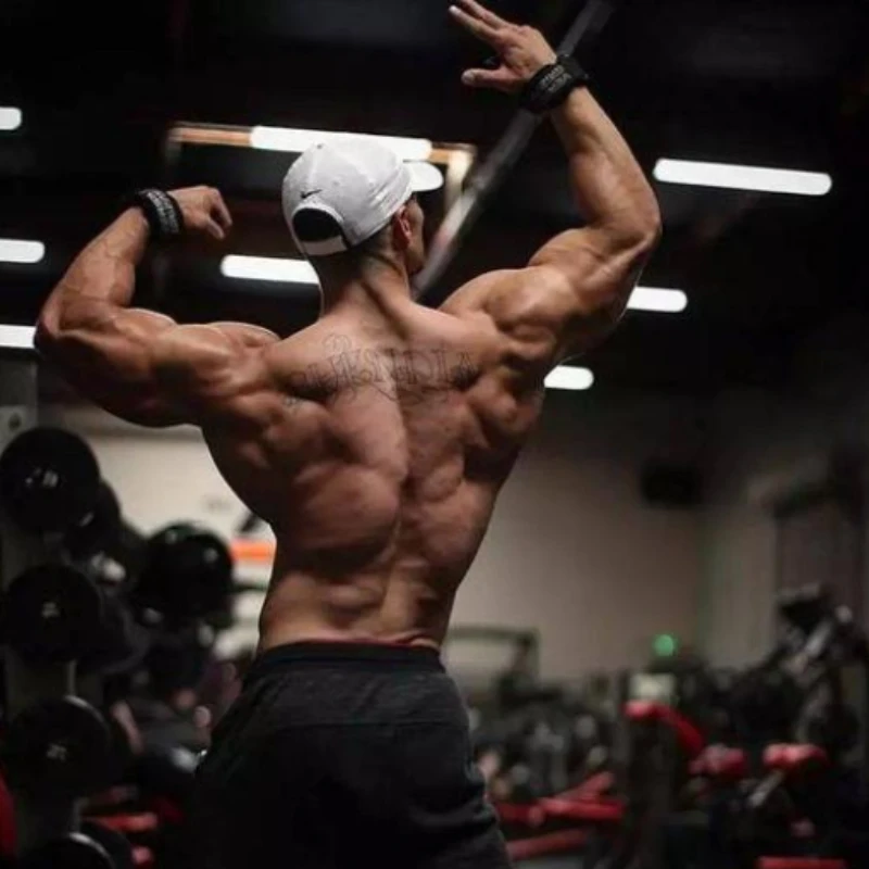 سترة سترينجر قطنية برسومات "اللياقة البدنية Is A Lifestyle" للرجال - قميص بدون أكمام لصالة الألعاب الرياضية وكمال الأجسام والرياضة واللياقة البدنية