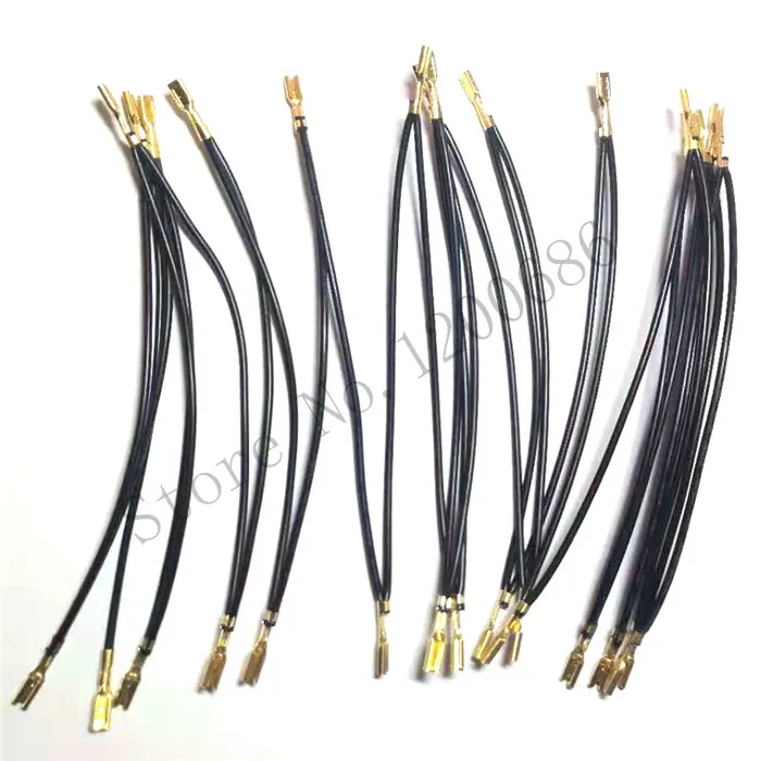 20AWG 12cm apart 2.8MM 30 Daisy Chained 110 Quick Connectors Wire harness New Arcade Push Button Micro Switch Ground wire