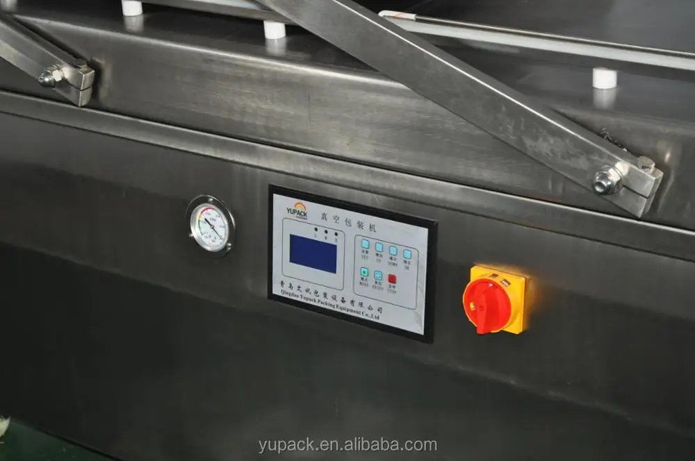 DZ800/2SC Volautomatische vacuümverpakkingsmachine met dubbele kamer