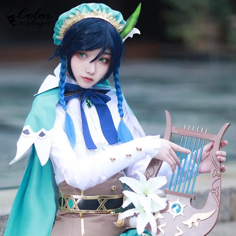 

Color Cosplayer Anime Game Cosplay Hutao Keqing Venti Lumine Klee Barbara Gunnhildr Chongyun Full Set of Cosplay Costumes