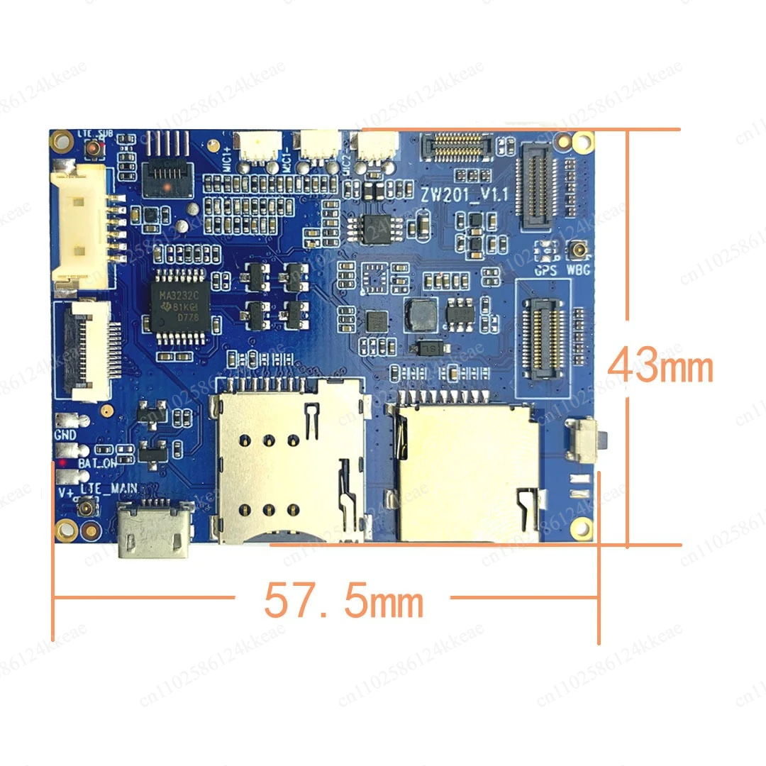 Micro mini main board MTK small size Android mobile phone handheld PDA main board development