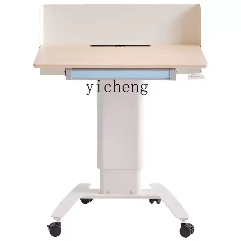 

TQH Lifting Podium Modern Simple Classroom Meeting Room Movable Small Podium Table