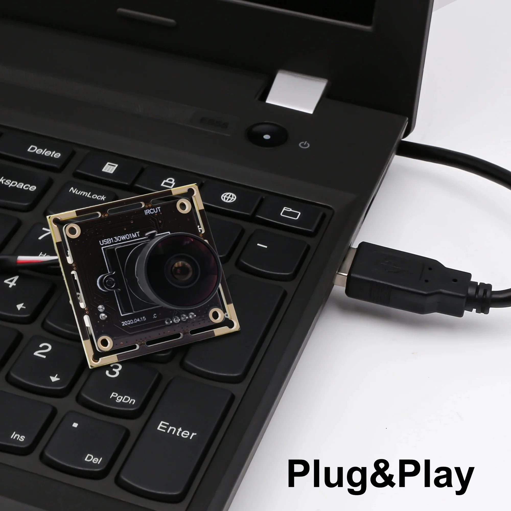 Module de caméra USB grand Angle SVPRO avec objectif Fisheye 170 degrés, caméra 960P à faible éclairage 0,01lux pour Machine industrielle