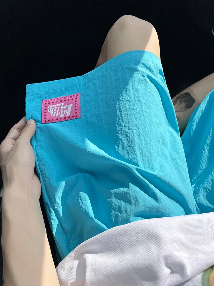 

Cleanfit Qui Dry American Dopane Sports orts Five-Quarter Length for Men Summer Beachwear Sports Student Sle