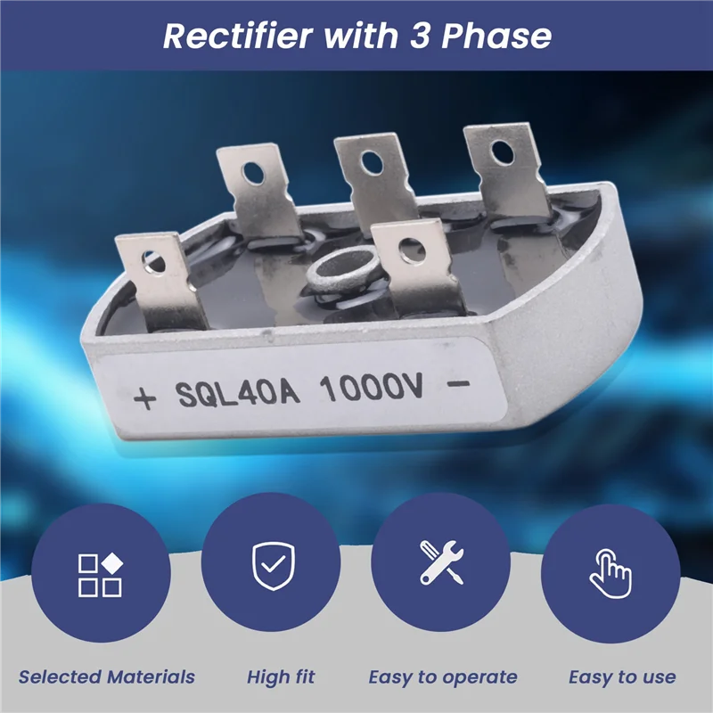 AT29-4X Rectifier With 3 Phase 40A 1000V Diode Bridge SQL40A