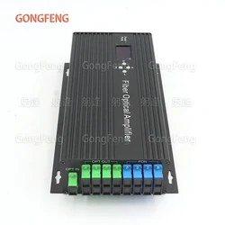 8-Port Mini EDFA WDM Optical Amplifier 20/22/23dBm for FTTH CATV with Display Screen - Factory Price Wholesale