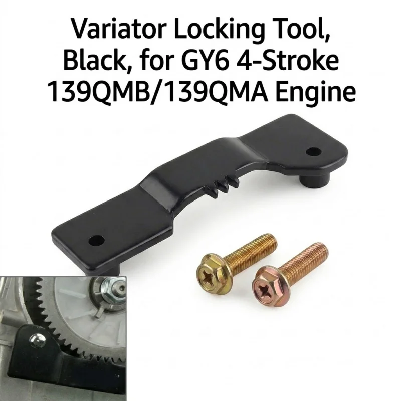 

Variator Locking Holder Tool Black For GY6 50cc 4 Stroke 139QMB 139QMA Engine