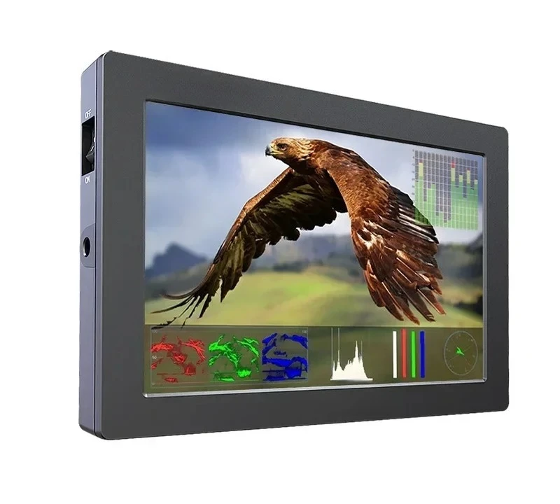 Hot SalesLilliput Q7 Pro 7 Inch IPS Full HD SDI 3D LUT Waveform Monitor Support SDI And HDMI Signal Cross Conversion