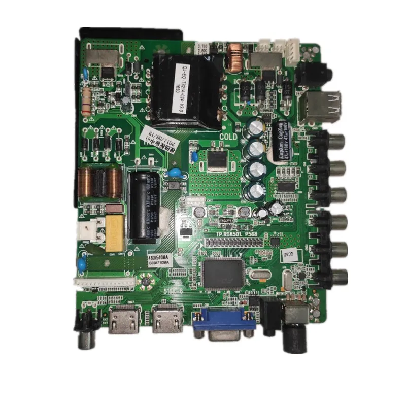 Livraison gratuite! TP. Carte mère TV trois en un avec télécommande, compatible avec divers écrans LED