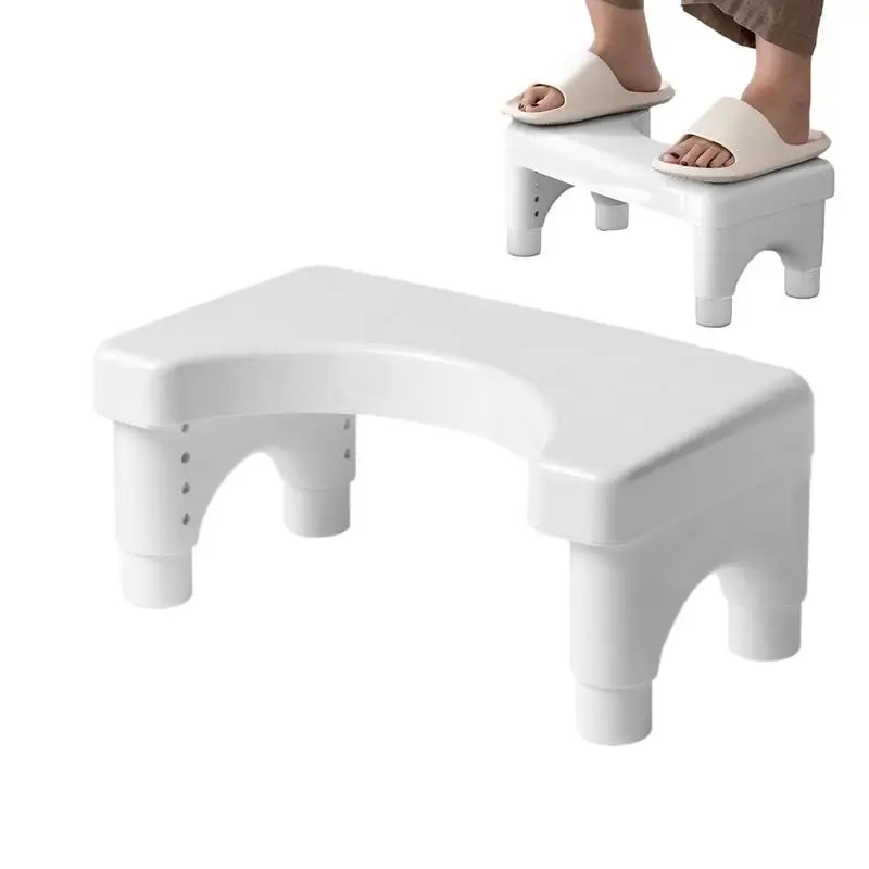 

Toilet Step Stool 5 Inclined Anti-Slip Toilet Stools With Adjustable Heights Toilet Training Products Step Stools For Children