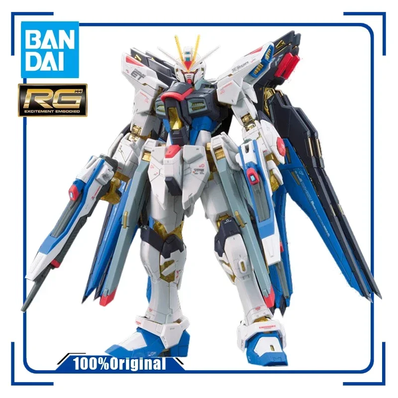 

BANDAI RG 14 1/144 SEED FREEDOM ZGMF-X20A STRIKE FREEDOM GUNDAM Сборная модель, экшн-игрушки, фигурки, Рождественский подарок