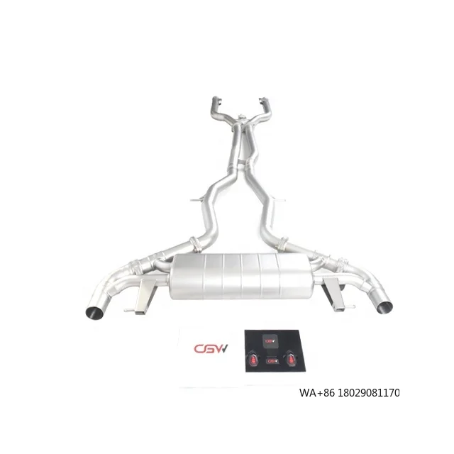 

Насадки на выхлопную систему Catback с клапаном управления жестами для GLC63 4.0T: индивидуальный дизайн по желанию клиента