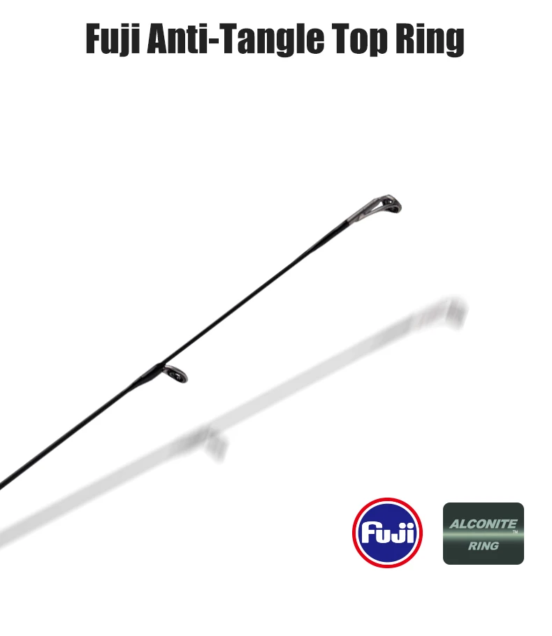 SPURS Pro Light Game Angelrute 1,86 2,15 m UL/L Schnelle Aktion FUJI Guide Spinning Casting Carbon Angelrute für Forelle Rochfish Bass – Detail 6