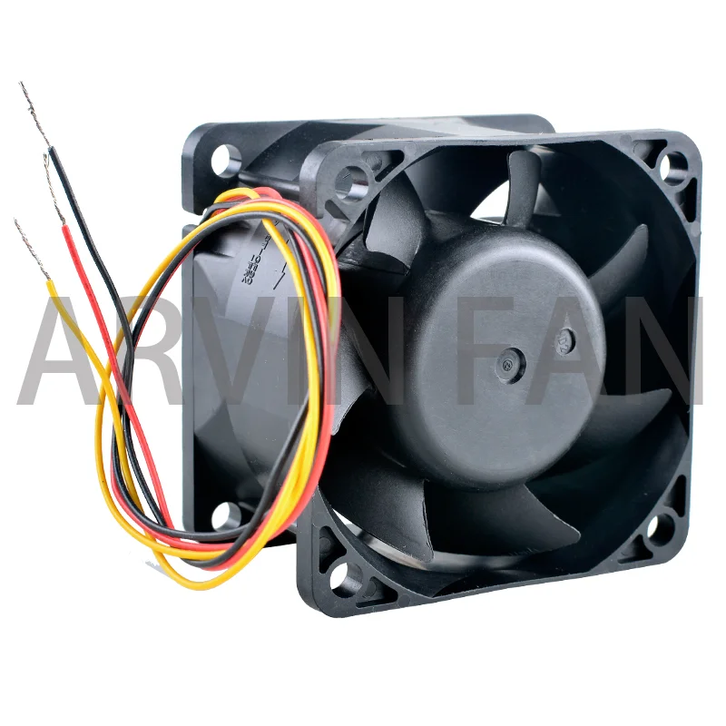 Original VA225DC V35073-33 6cm 60mm Fan 60x60x38mm DC12V 1.1A 3lines Dual Ball Bearing High Speed Cooling Fan For Servers