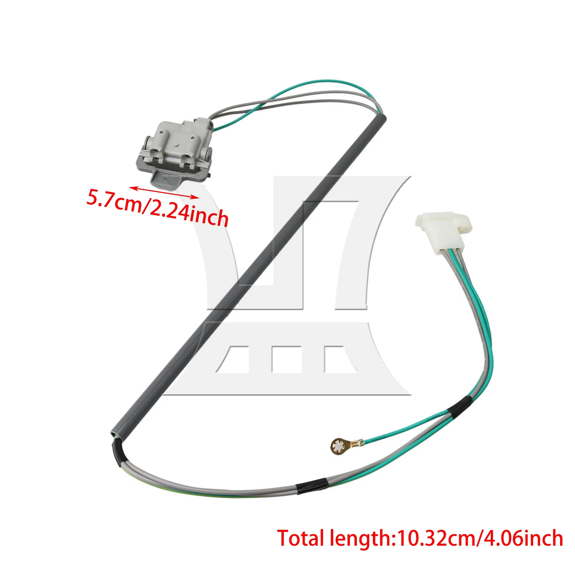 2 Pcs Washing Machine Door Lid Switch Replacement for PS11741198 Parts