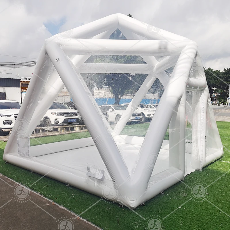 Scenic Igloo Dome Hotel Luxury Tent Insulated Geological Igloo Tent