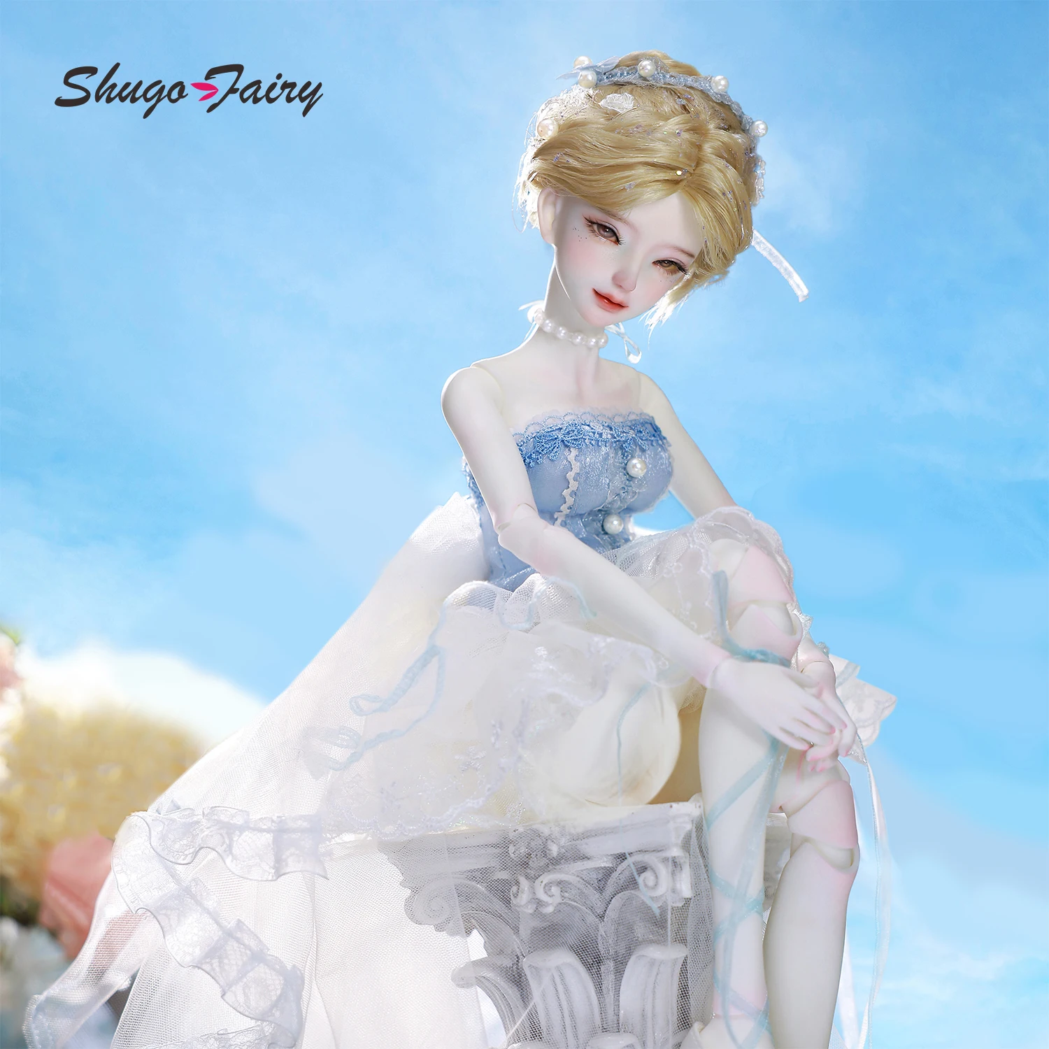 

Кукла ShugaFairy BJD 1/4 Xana G, летняя полупрозрачная серия, балетная фигурка ручной работы из смолы с полным комплектом платья