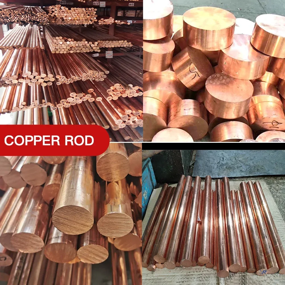 Imagem -06 - Barra Contínua de Cobre Vermelha Reta Rod Diâmetro de 500 mm 16 mm 17 mm 18 mm 19 mm 20 mm 21 mm 22 mm 23 mm 24 mm 25 mm Alta Qualidade