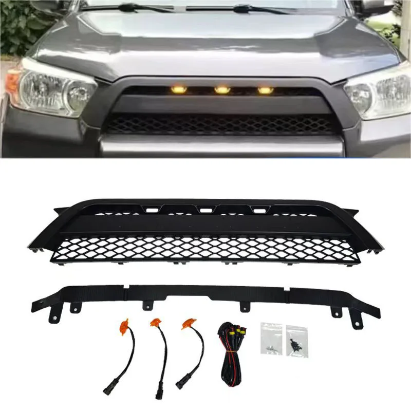 Racing Grills For 2012-2015 Supra 4runner Modified Trd Style Front Grille Made Of Abs Material Car Accessories